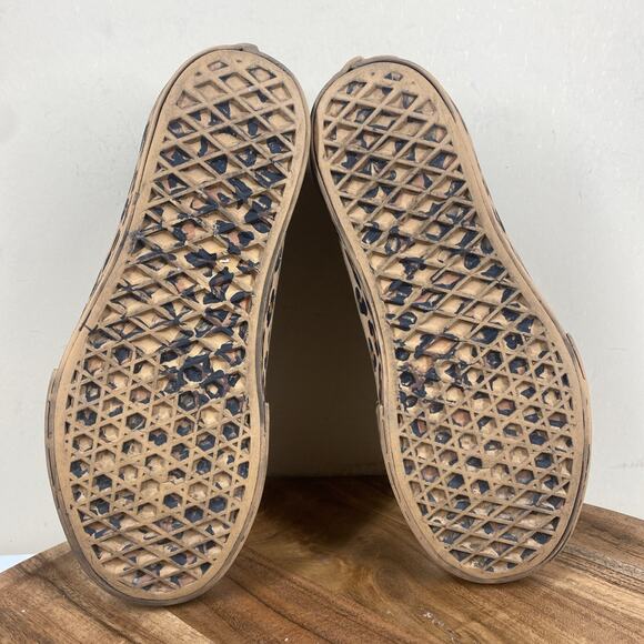 VANS Old Skool Platform Leopard Womens Animal Print Size 5.5 Platform Shoes - Picture 7 of 9
